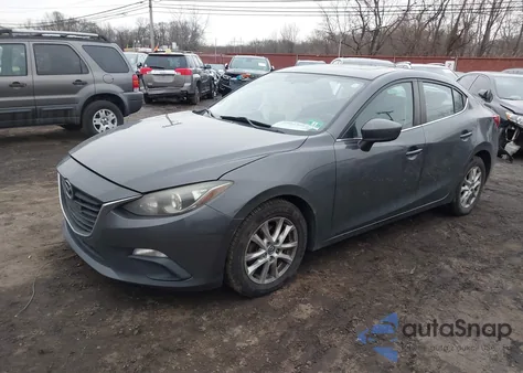 2014 Mazda Mazda3 I Touring z USA, uszkodzony, nr VIN JM1BM1V75E1138014